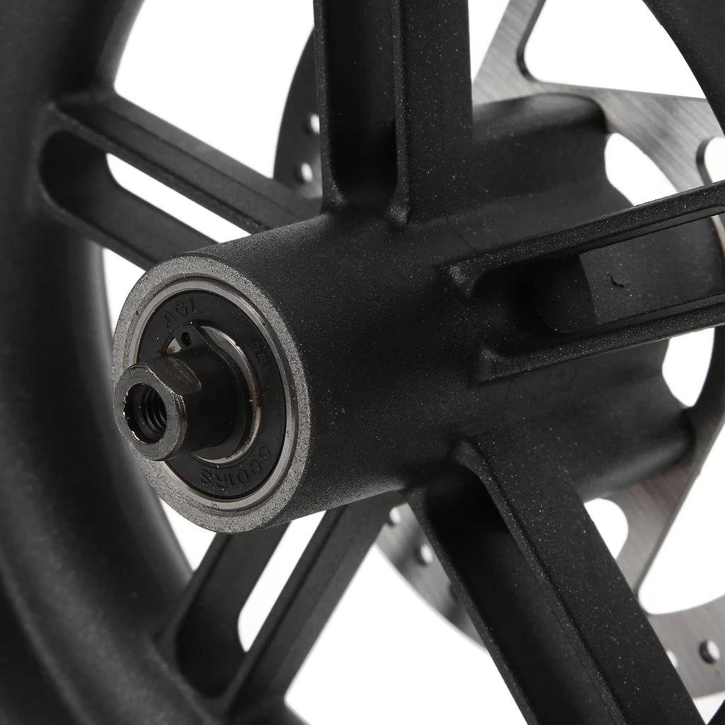 8.5-inch Electric Scooter Rear Tire Set, Explosion-Proof Solid Tires with Aluminum Alloy Hub for M365, Explosion-Proof and Shock-Absorbing