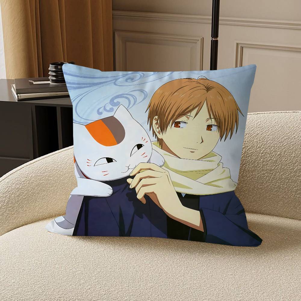 

N-Natsume s Book Of FriendsS Cushion Cover Decorative Pillow Sofa Home Decor case pillow cases 12x12Inch