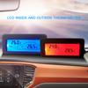 Cxiskyu Car - Car Outside Car , Automotive Gauge with LCD