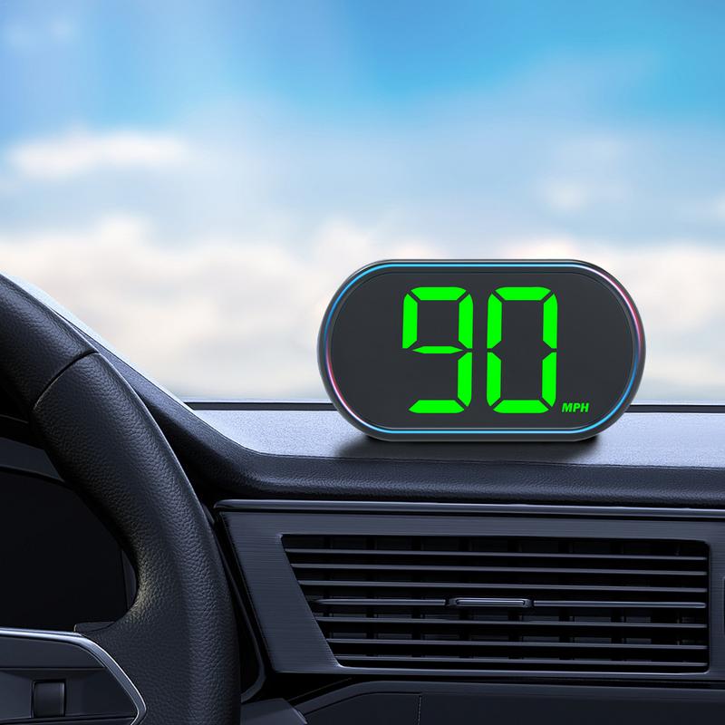 Car Heads Up Display Digital Gps Speedometer Portable 3.2-Inch LED Screen Mini Vehicle Smart Display Car Accessory For Trucks