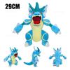 Hot Pokemon Plush Toys Rayquaza Fuse Charizard X Gyarados Plush Toys Cartoon Shiny Gyarados Peluche Dolls Kids Christmas Gifts