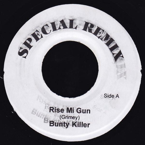 

7inch Record BOUNTY KILLER NU BARN THUGZ Rise Mi Gun Grimey Tap A Top C NONE Special Remix Jamaica Reggae Ska Dub Used