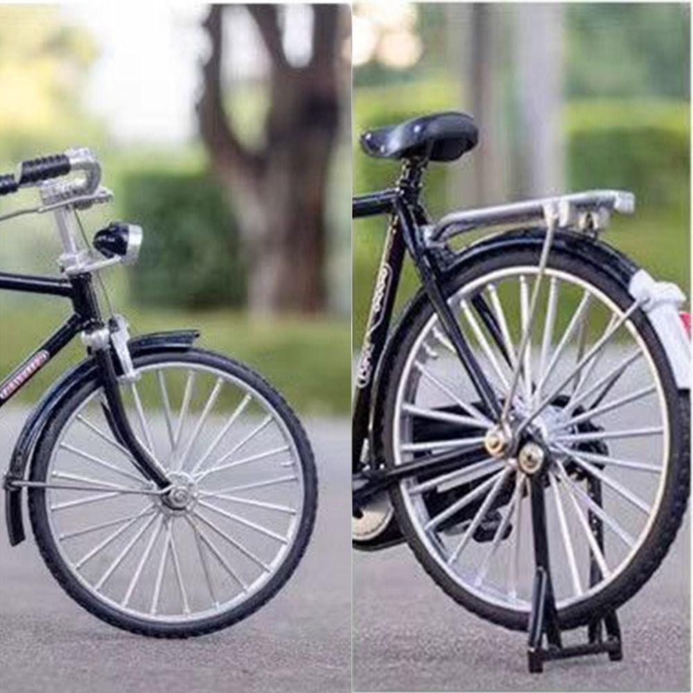 DIY Montage Fahrrad Modell Spielzeug Retro Mini 28 Großer Lenker Fahrrad Simulations Fahrrad Modellbausatz Sammlung