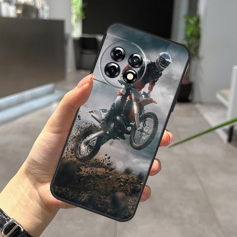 

Moto Cross Motorcycle Sports Case For OnePlus Nord CE 5 2 3 4 Lite N20 N30 OnePlus 15 R 10T 12R 13R 13 12 11 10 Pro Cover OnePlus 12