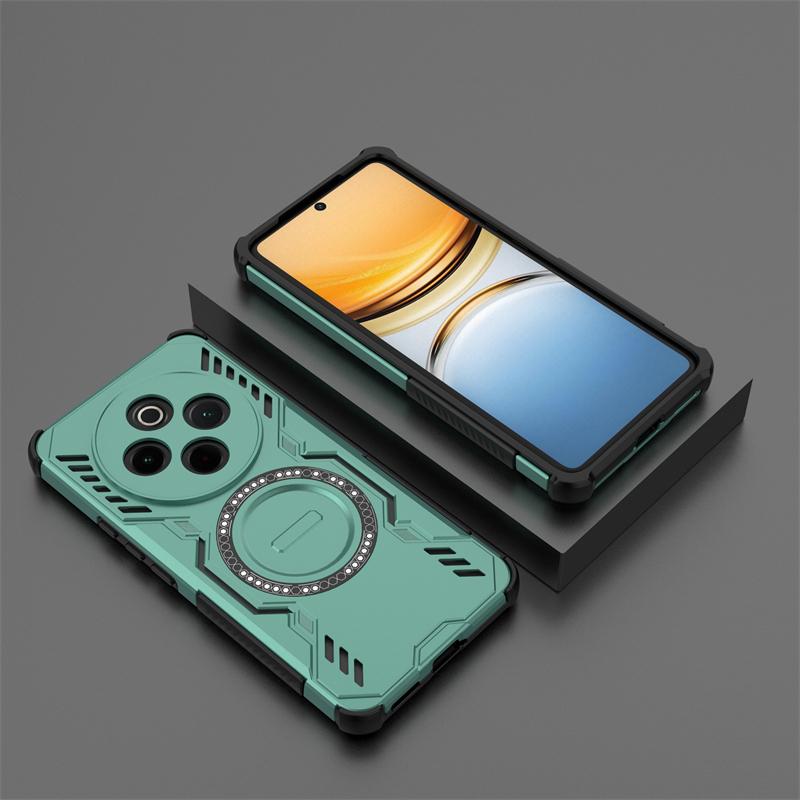 For Vivo iQOO Z10 Case For Vivo iQOO Z10 Funda Anti-knock Magnetic Adsorption Wireless Charge Back Cover For Vivo iQOO Z10 Case