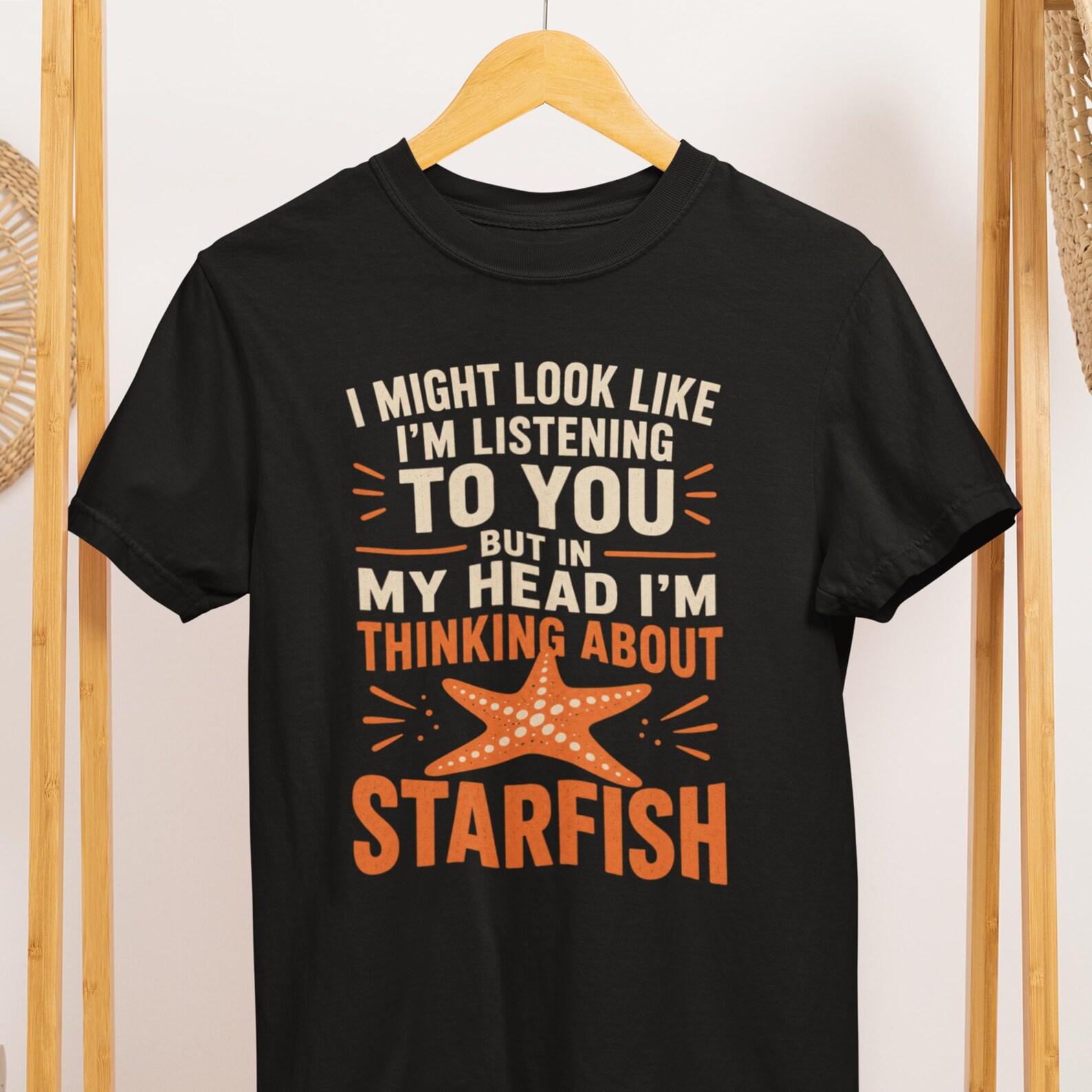Starfish T-Shirt, Funny Ocean Lover Tee, Marine Life Comfort Colors 1717 4XL
