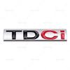 3D Metal TDCI Letters Car Rear Trunk Emblem Badge Sticker Decals For Ford Kuga Explorer Transit Accessories
