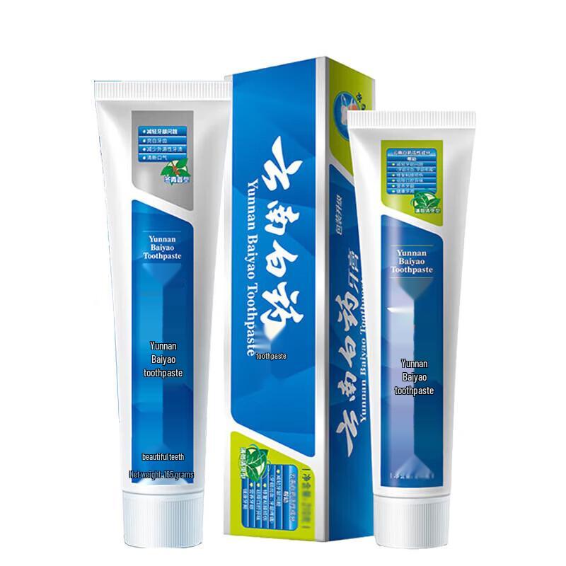 

Yunnan Baiyao Fresh Breath Toothpaste Duo Pack