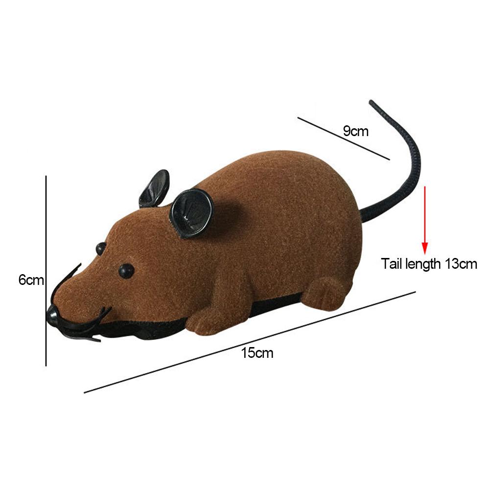 Katze Fernbedienung Maus Spielzeug Lustige Simulation Maus Elektrisches Spielzeug Lustige Katze Haustierspielzeug mit Fernbedienung Haustierspielzeug Katzenspielzeug