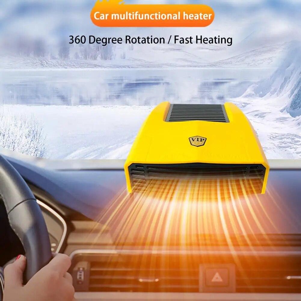 Car Heater  Useful 2 Gears Heating/Cooling  Car Windshield Demister Defroster Vehicle Supplies