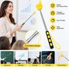 2pcs Telescopic Extendable Finger Pointer Soft Grip Handle Teacher Hand Pointer  Reading
