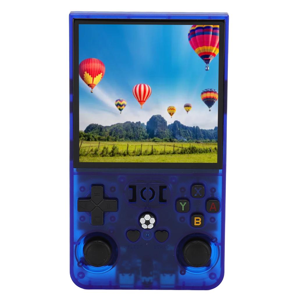 Handheld Game Console 4 Inch IPS Screen Open Source Portable Retro Video Game Console with Small Memory Card for Linux