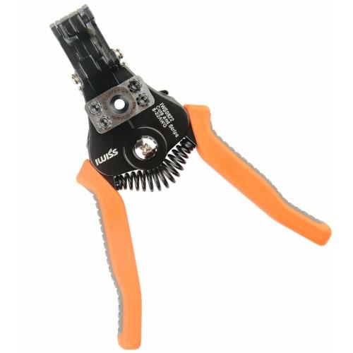 IWISS 2-Way Strip IWS-0822 Multi-Purpose Wire Stripper with Cable Cutter, Compatible with 0.3sq-8.0sq Wires