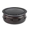 Portable Smokeless Korean BBQ & Tea Boiling Charcoal Grill for Home and Outdoors