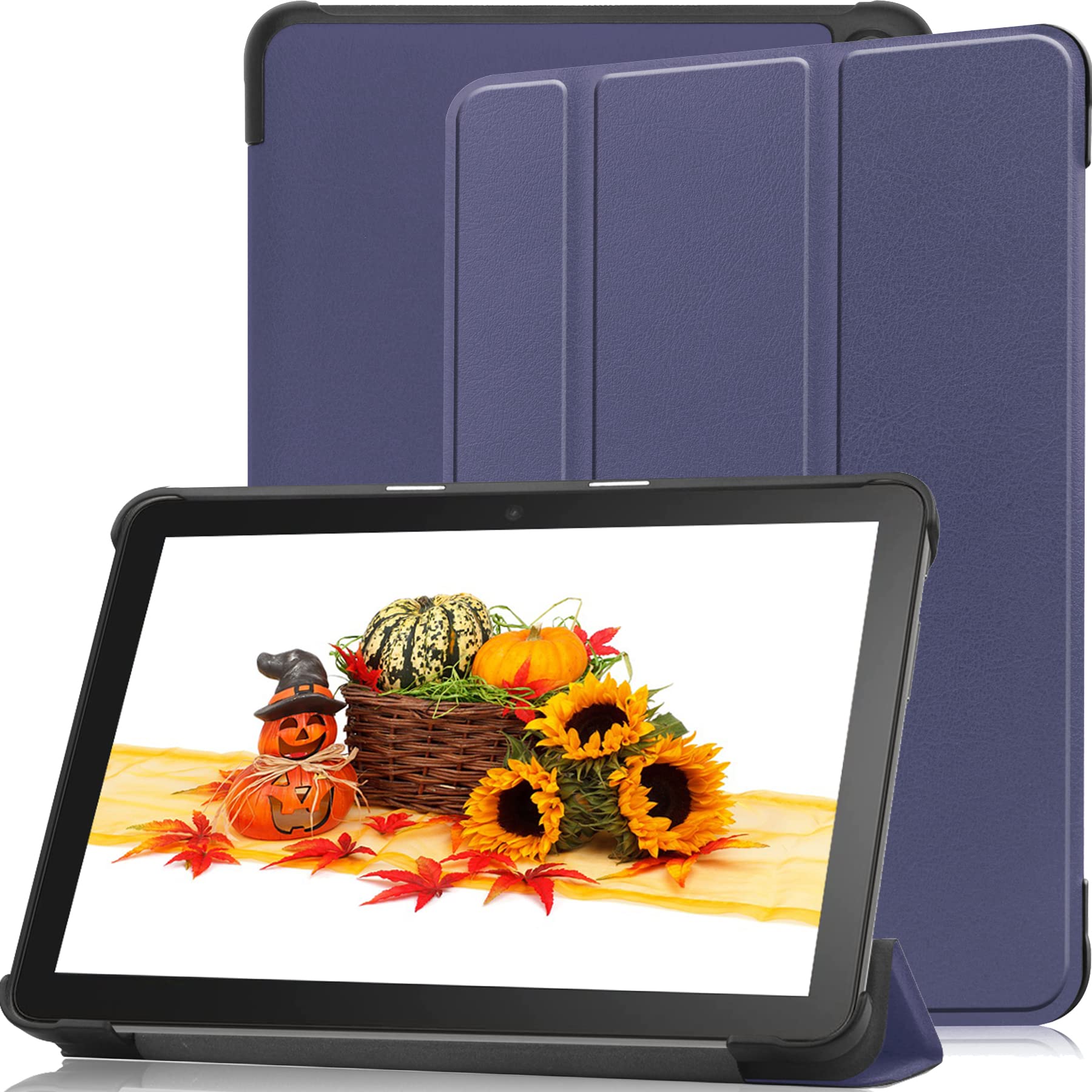 

Совместим с Amazon Kindle Fire HD 8 2022 Чехол для Fire HD 8 Plus Чехол в 2022 12th 10th Обычный чехол Чехол с функцией подставки Защитный чехол