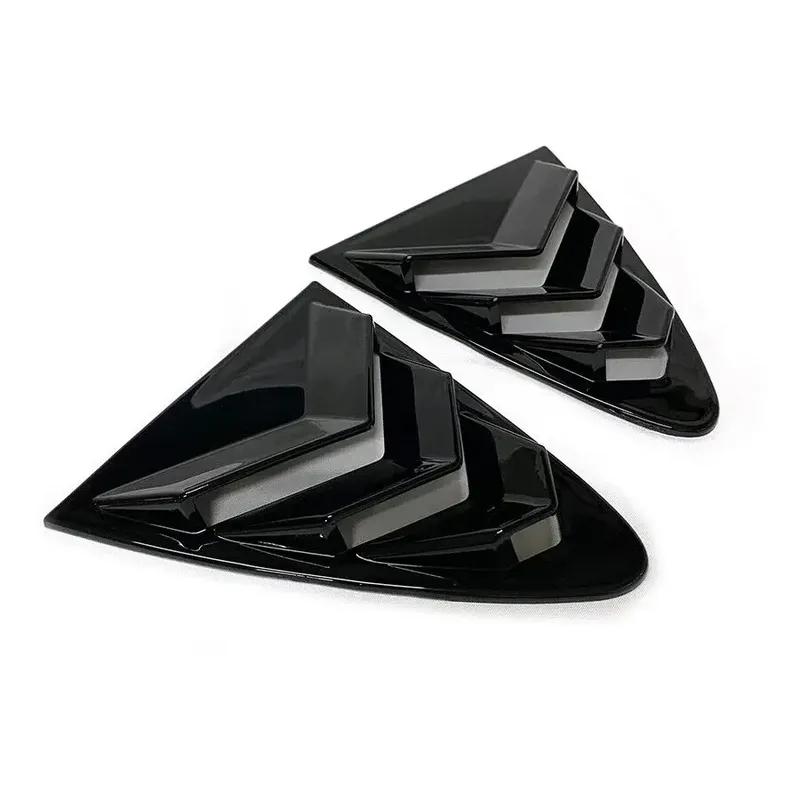 For Chevrolet Cruze 2016 2017 2018 Rear Window Louver Shutter Cover Side Vent Trim Windshield Cover Car Accessories