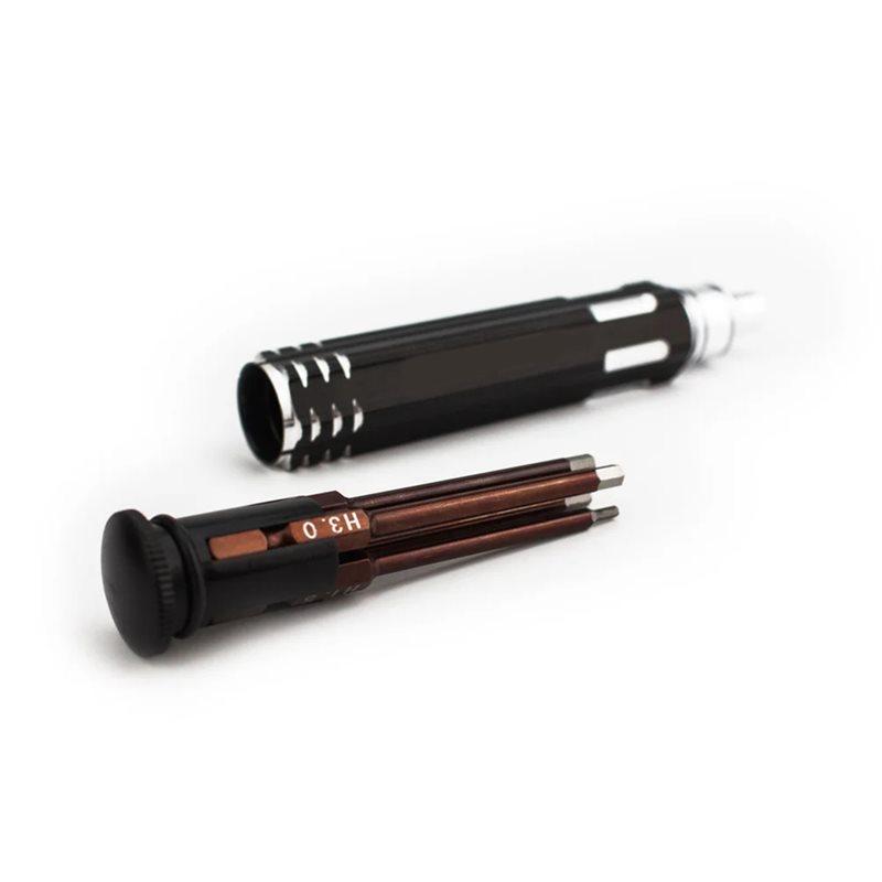 A96I-4 In 1 Hexagon Socket Screwdriver Set Allen Driver H1.5 H2.0 H2.5 H3.0Mm Modeling Making Tools For RC Model Repair