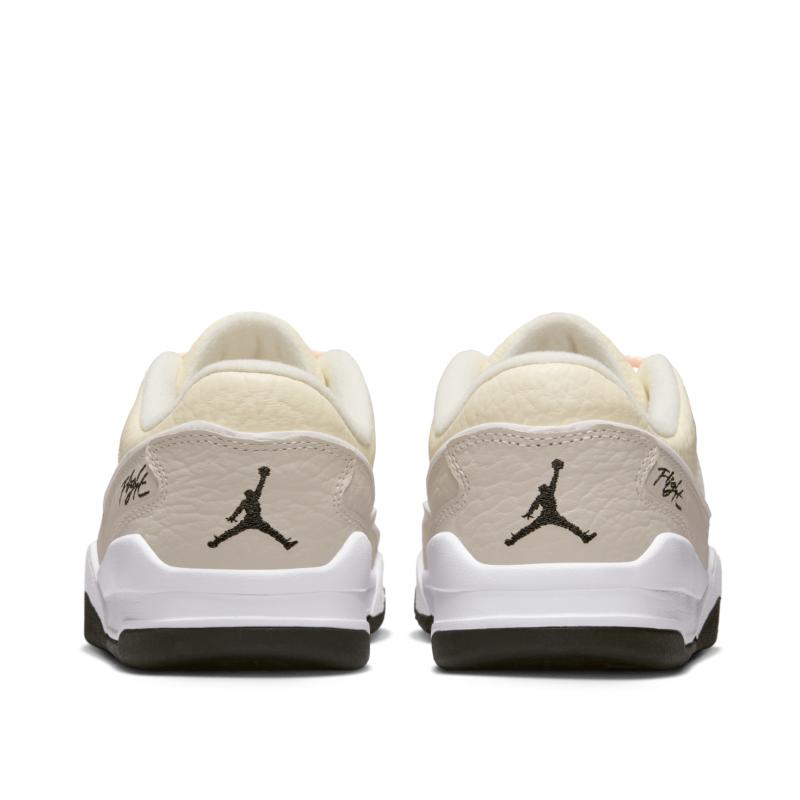 Air Jordan Jordan Flight Court Coconut Milk Black Women Sneakers Cream Light-Orewood-Brown Sail IH4105-113