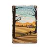 Mfoever PC Vertical Vintage Patina Metal Sign cm Rustic Tin Poster for Bar Restaurant Garage or Home Wall Decoration Retro Iron Display