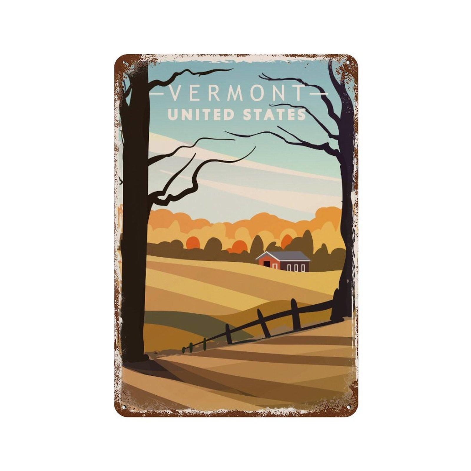 

1PC Vertical Vintage Patina Metal Sign 20×30cm, Rustic Tin Poster for Bar, Restaurant, Garage or Home Wall Decoration, Retro Iron Display 20*30CM