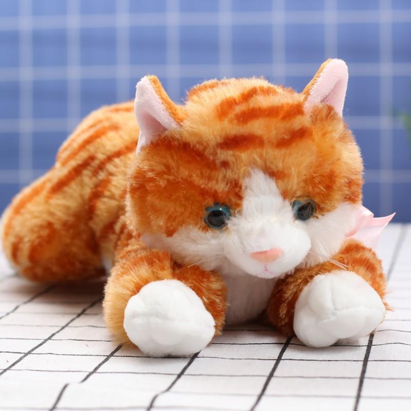 Simulované plyšové hračky koček, zpívající párty koťátka, dárky k narozeninám pro děti, spící panenky