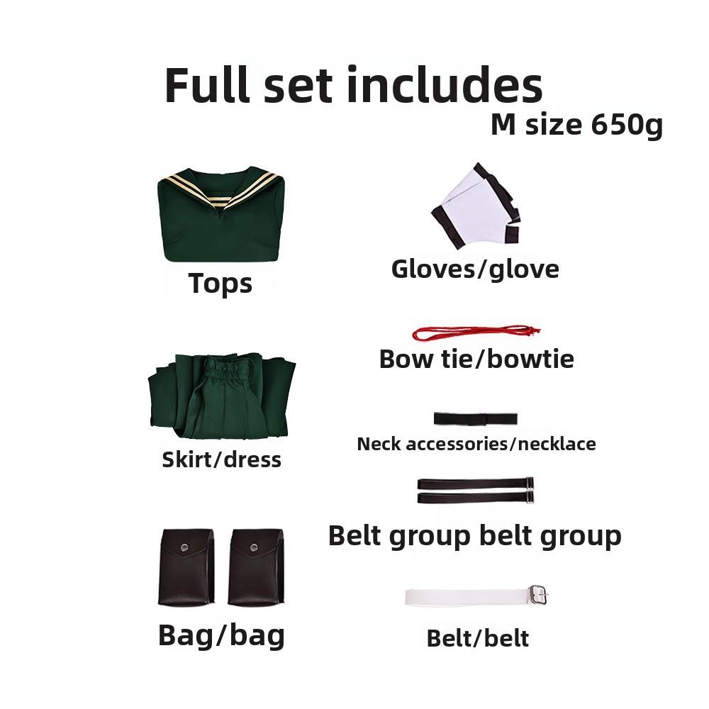 Dead Account Cosplay Costume For Anime Role Play And Halloween Stage Performance