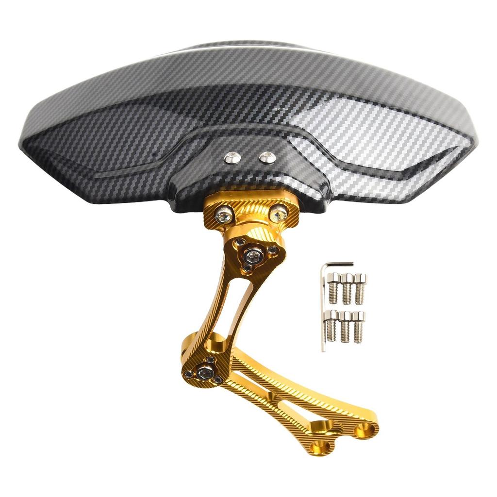 Motorbike Carbon Fiber Printed Motorcycle Mudguard Brand New