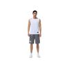 Anta Solid Color Round Neck Sleeveless Pullover Vest Men tops Pure-White 952427112-3