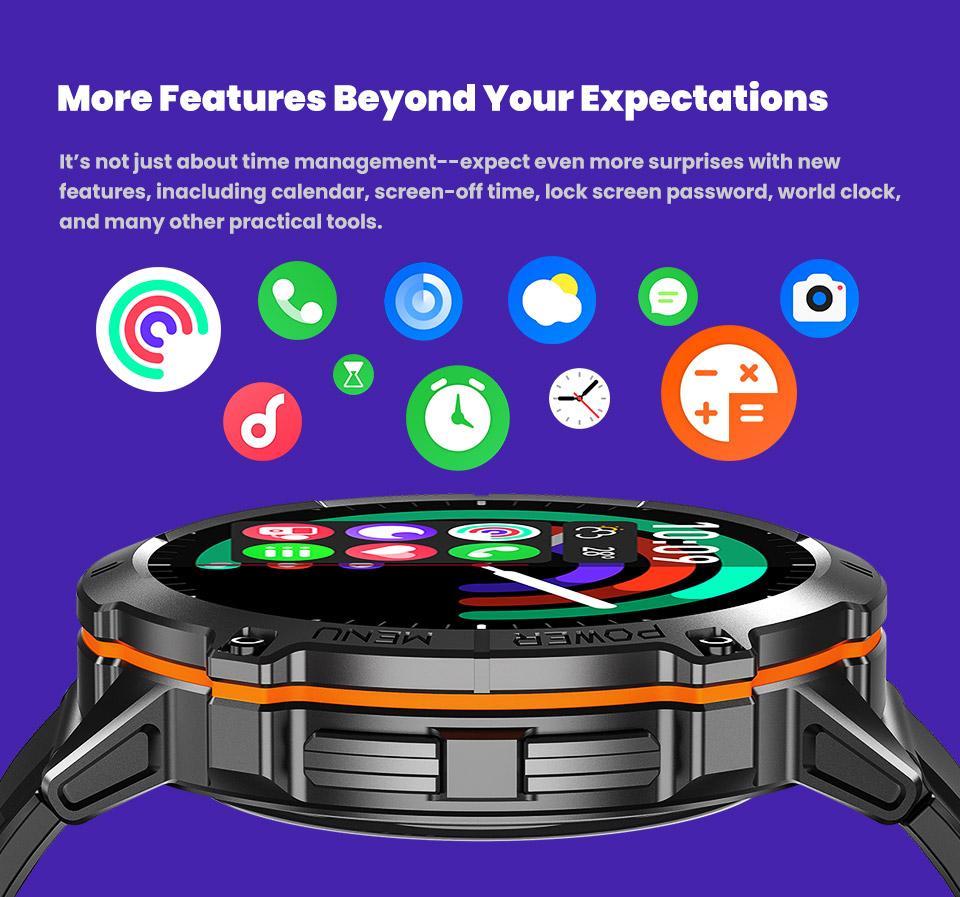 2026 New Men Military GPS Smart Watch Outdoor 1000mAh Large Battery 10ATM Waterproof Bluetooth Call AMOLED HD Smartwatches Outdoor