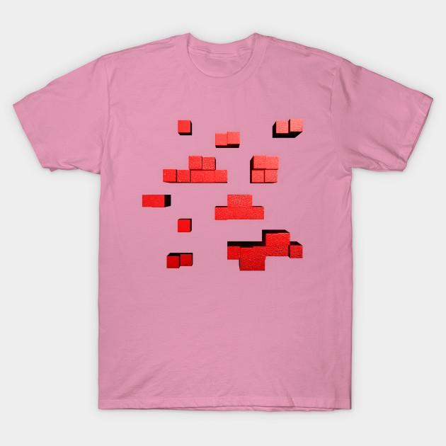 T Shirt Women Redstone Ore 3D Harajuku Print Kawaii Tshirt Summer Short Sleeve Female T-Shirt Top Tee