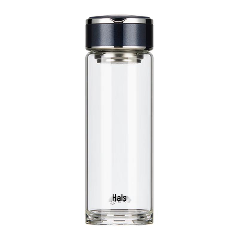 Haers Portable Single-layer Glass Tea Infuser Bottle