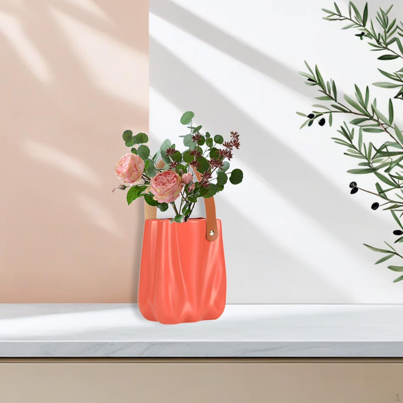 

Сумочка Ваза Центральная часть Украшение стола Подарок на день рождения Цветочная композиция Современная декоративная