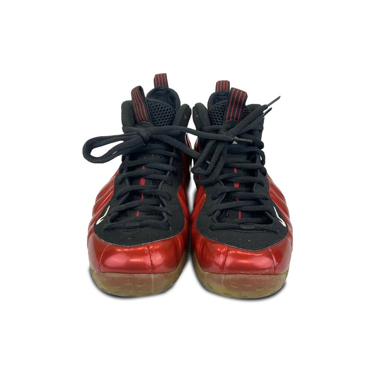 Nike Foamposite One Metallic Red Retro Basketball Shoes Men sneaker Black 314996-610(2011)