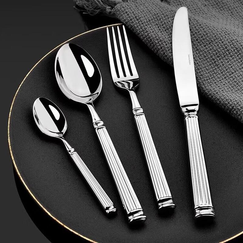 Salma Kahn Roman Series Stainless Steel Cutlery Set