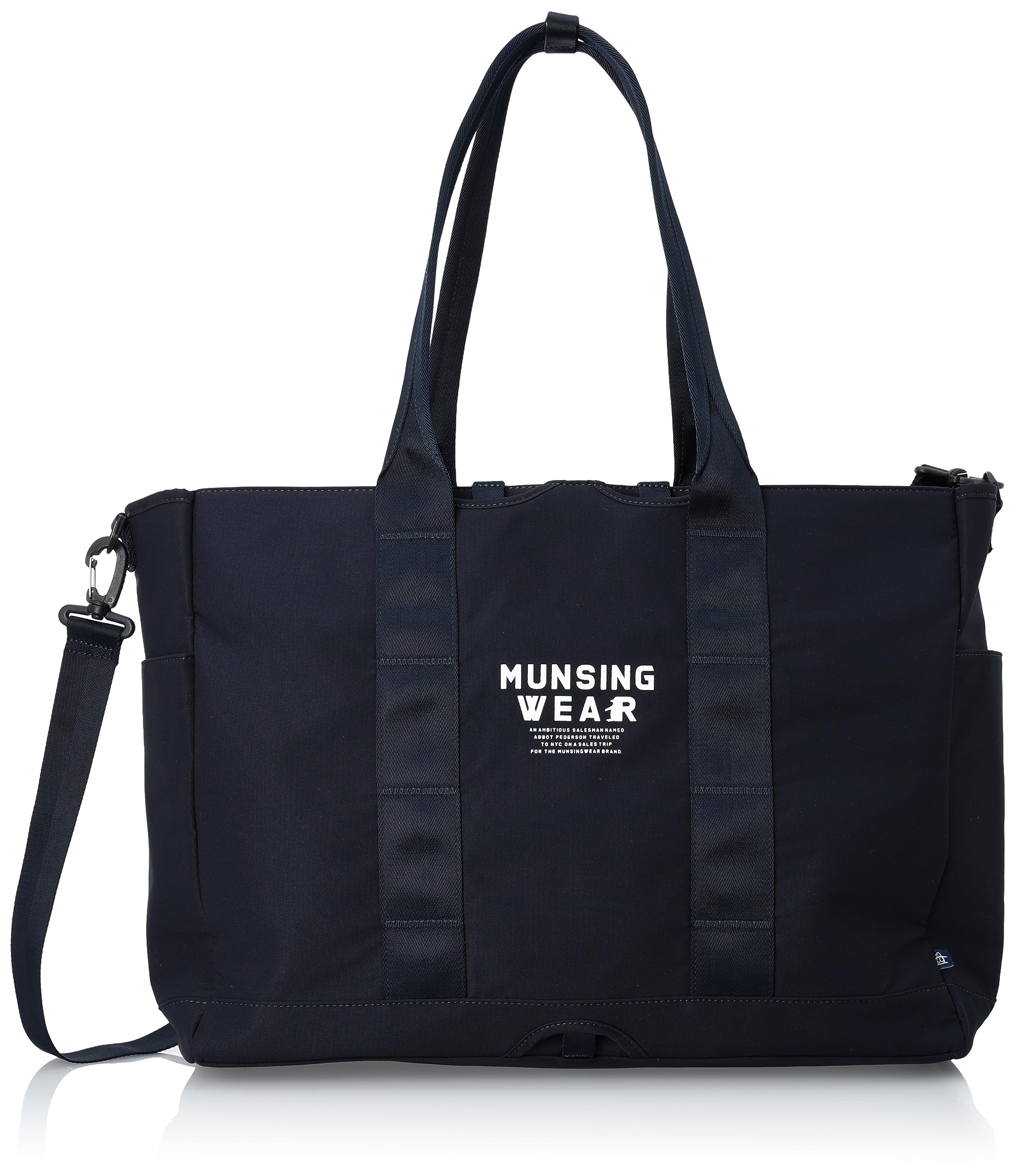 

Tote Bag Boston Bag Storage Capacity Golf MQBWJA01 NV00 [Munsingwear] Men s (Navy)