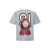 Evisu FW22 Graphic Print Pullover Short Sleeve T-Shirt Men Tops Flower-Gray 2EAADM2TS630XXCT