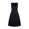 SoulCal Womens/Ladies V Neck Sleeveless Midi Dress