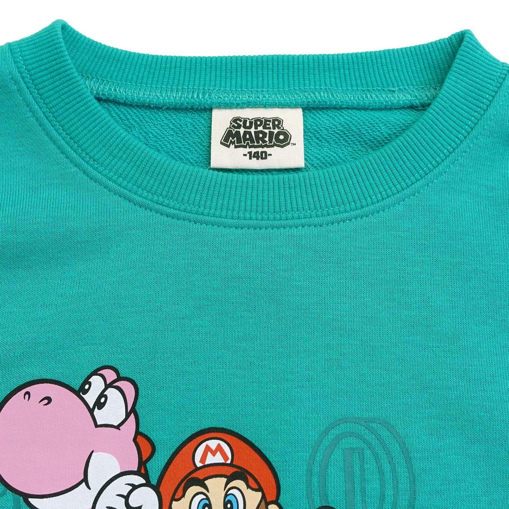 Sweatshirt Super Mario Mario Luigi Yoshi Goods Long Sleeve Fleece [Fine Plus]
