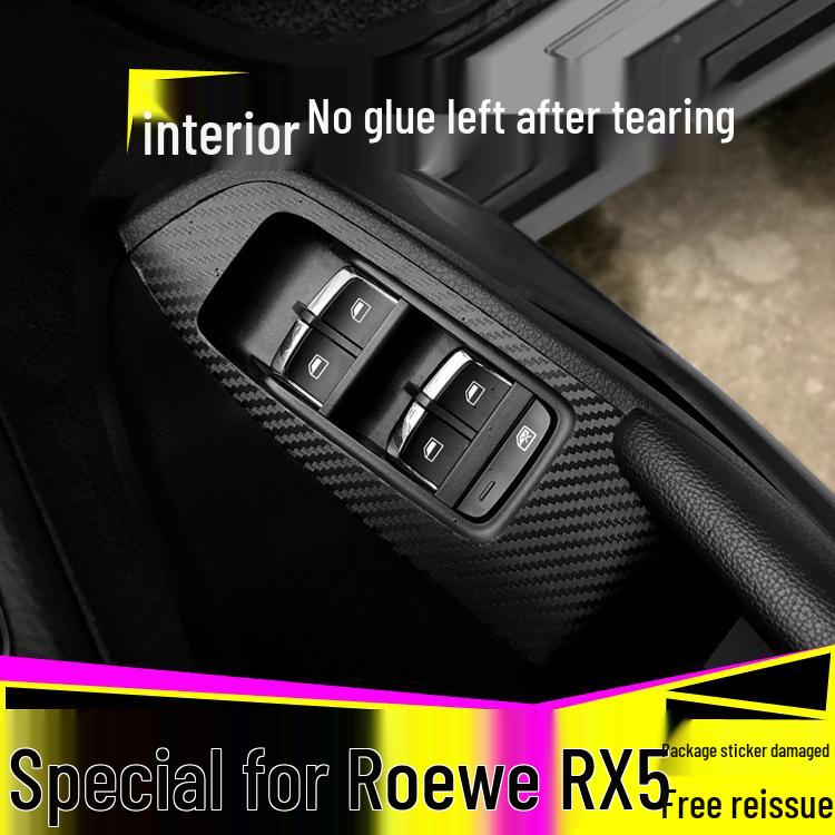 Roewe RX5 MAX Innenraum Modifikationsaufkleber: Mittelkonsole & Schalthebel Dekorfolie