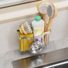 Stainless Steel Sponge Holder Waterproof Scouring Pad Storage Shelf Sink Stopper Scraper  Home