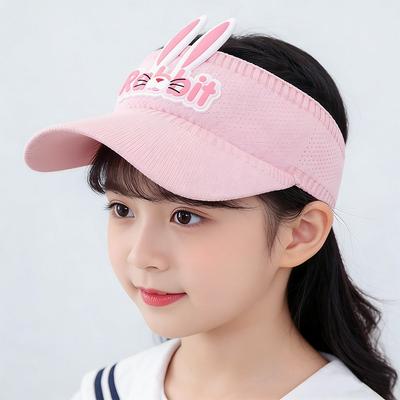 Children's Hats for Boys and Girls, New Sun Protection, Cute Cartoon, Summer Outdoor UV Protection, Large Brim Sun Hat