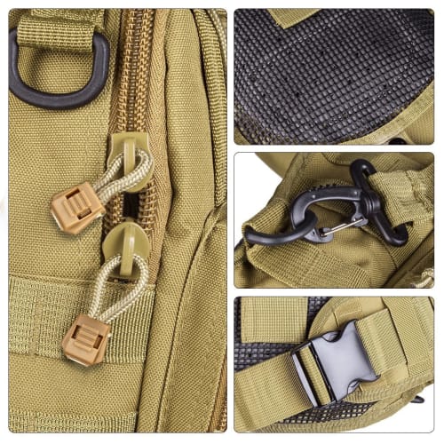 G4Free One-Shoulder Bag, Body Bag, Deep Pack, Military, Tactical, 2-Way, Outdoor, Airsoft