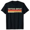 TATTOO ARTIST Funny Job Title Profession Birthday Worker T Shirts Cotton Euro Size ONeck Daily Casual Oversized Unisex Tees