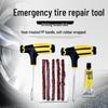 Quick Tool Electric Vehicle & Motorcycle Tire Repair Kit with Vacuum and Emergency Glue