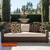 2D Colorful Floral & Geometric Patterned Pillowcases Pattern Cushion Cover Suitable For Sofa Bedroom Car Pillow Cover