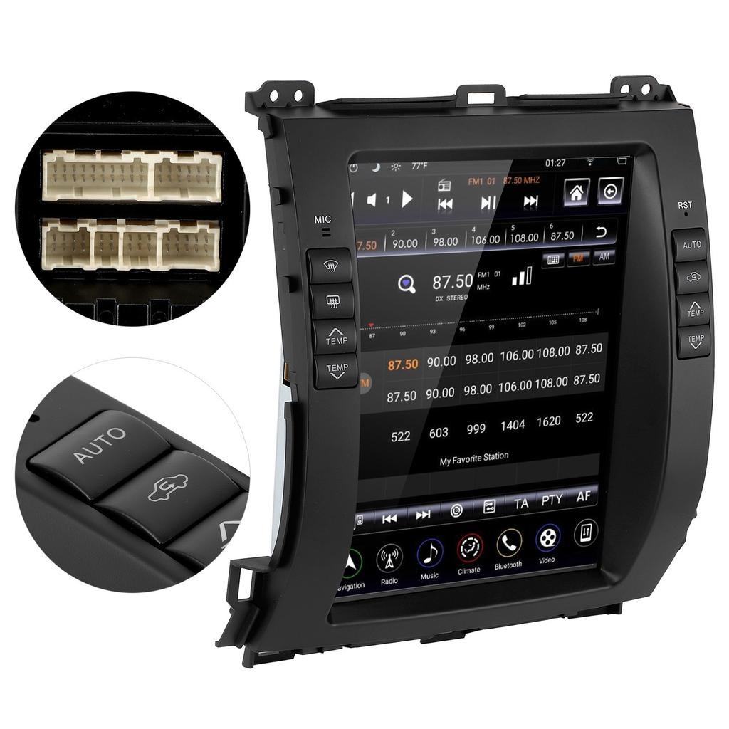 10.4in Navigation Display Bluetooth Audio Video Player for Android Fit for Prado 2002?2009