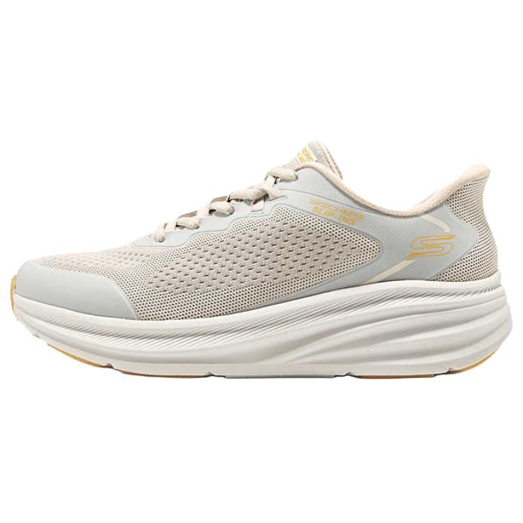Skechers Slip-Ons Comfortable Versatile Fabric Low-Top Running Shoes Men sneakers White Gray 118431-OFWT 39.5