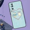 Cute Cartoon Owl Case For Honor X8b X9b X9a X8a X7a X6a X7 X8 X9 Cover For Honor Magic 6 5 Pro 50 70 90 Lite