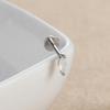 Sterling Silver Opal Threaded Cartilage Stud Earrings