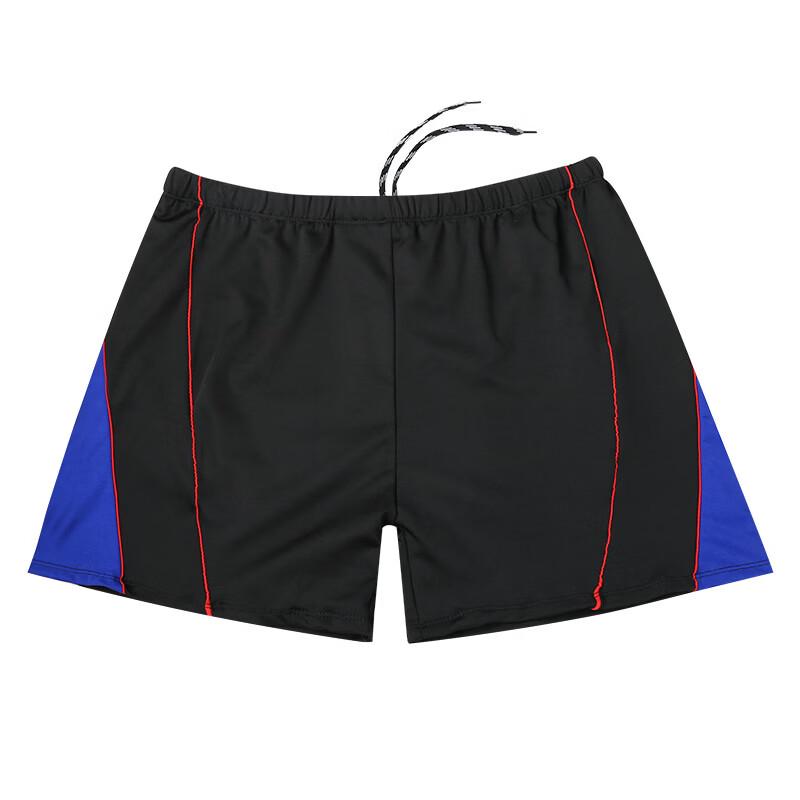 Men's Plus Size Flat-Leg Swimming Trunks